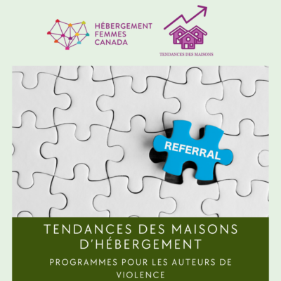 Programmes pour les auteurs de violence: avril 2024