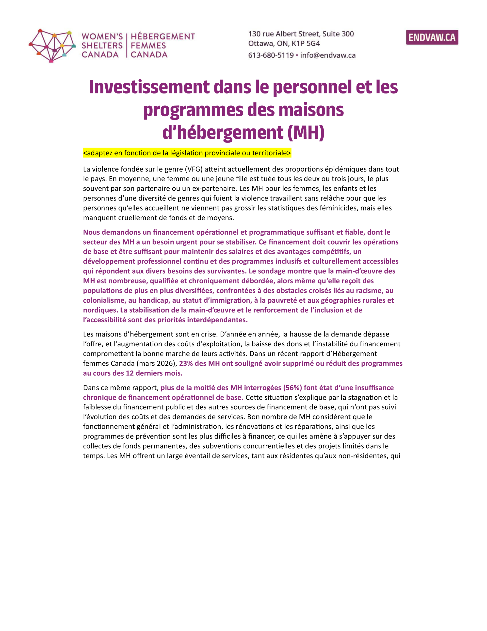 Rec 3 Investissement Dans MH 1