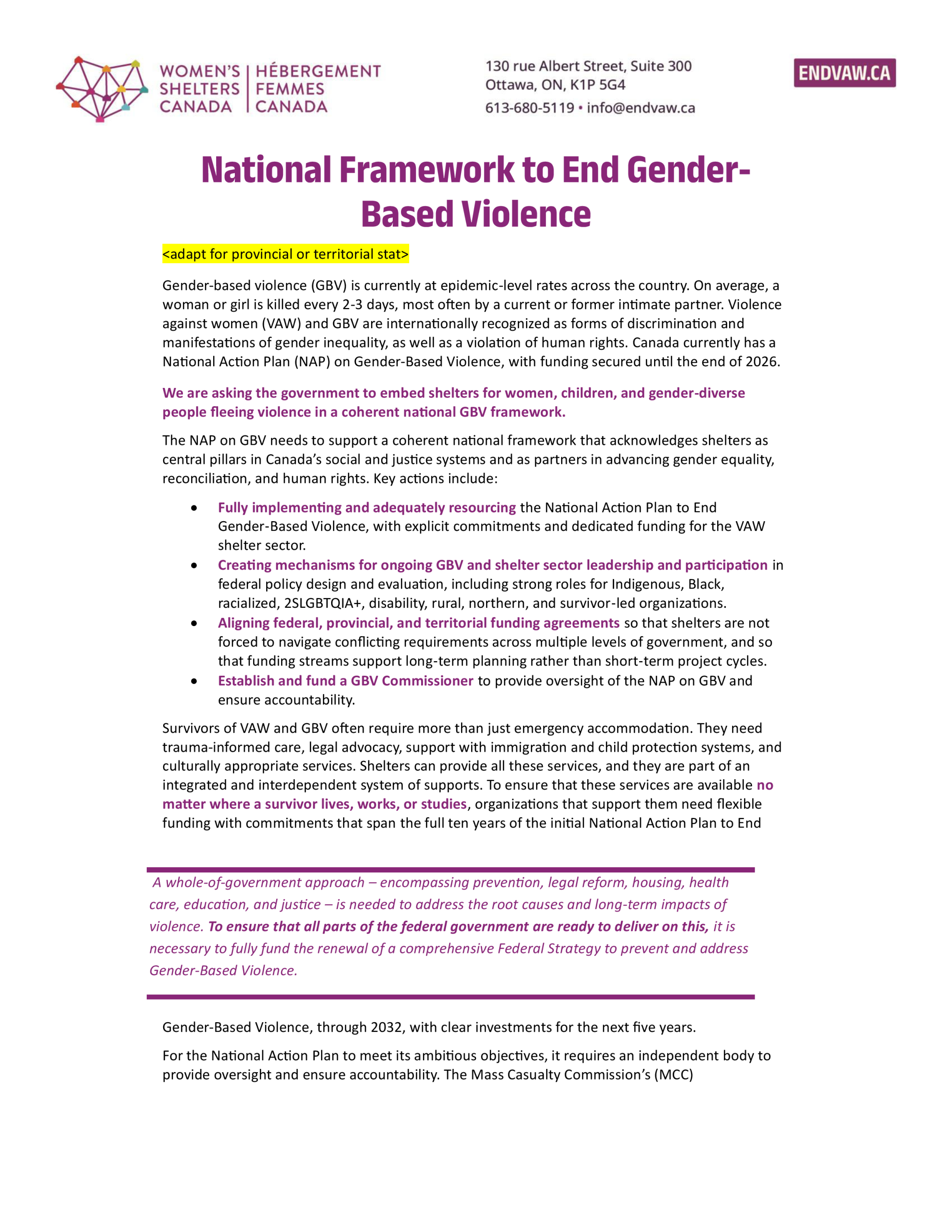 Rec 5 GBV Framework 1