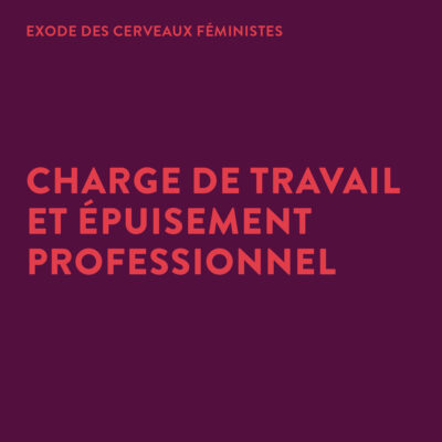 WSC0801 FeministBrainDrain Infographics Burnout 1x1 FR 01 400x400